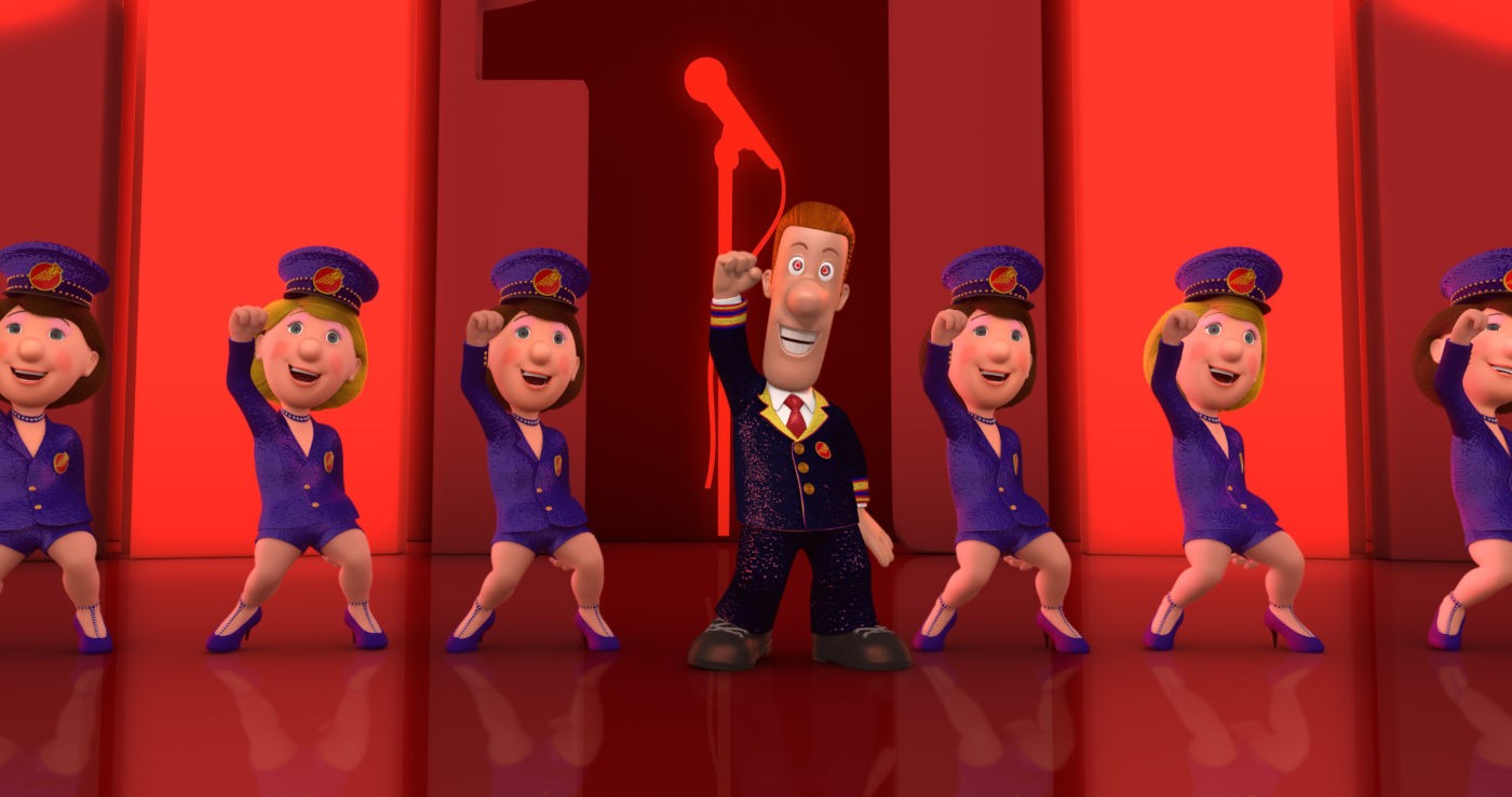 A scene from Shout! Factory's Postman Pat: The Movie (2014)