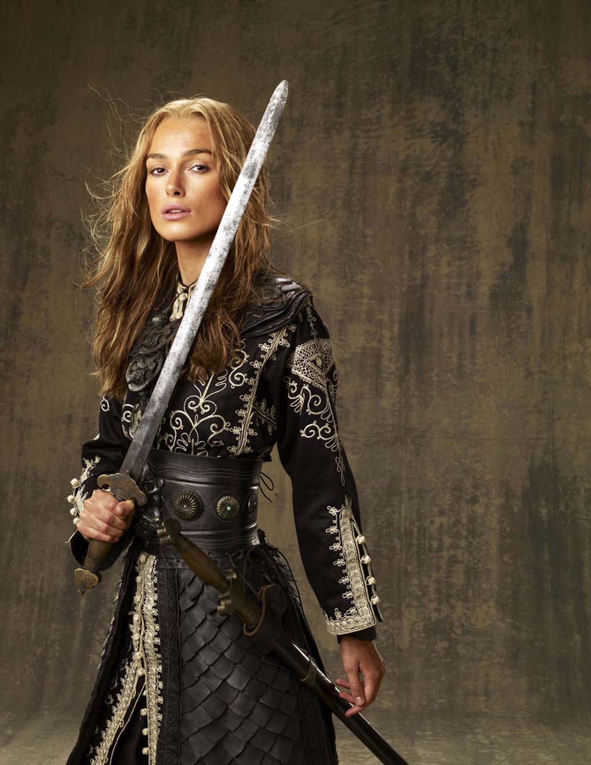 Keira Knightley as Elizabeth Swann in Pirates of the Caribbean Promo Photoshoot