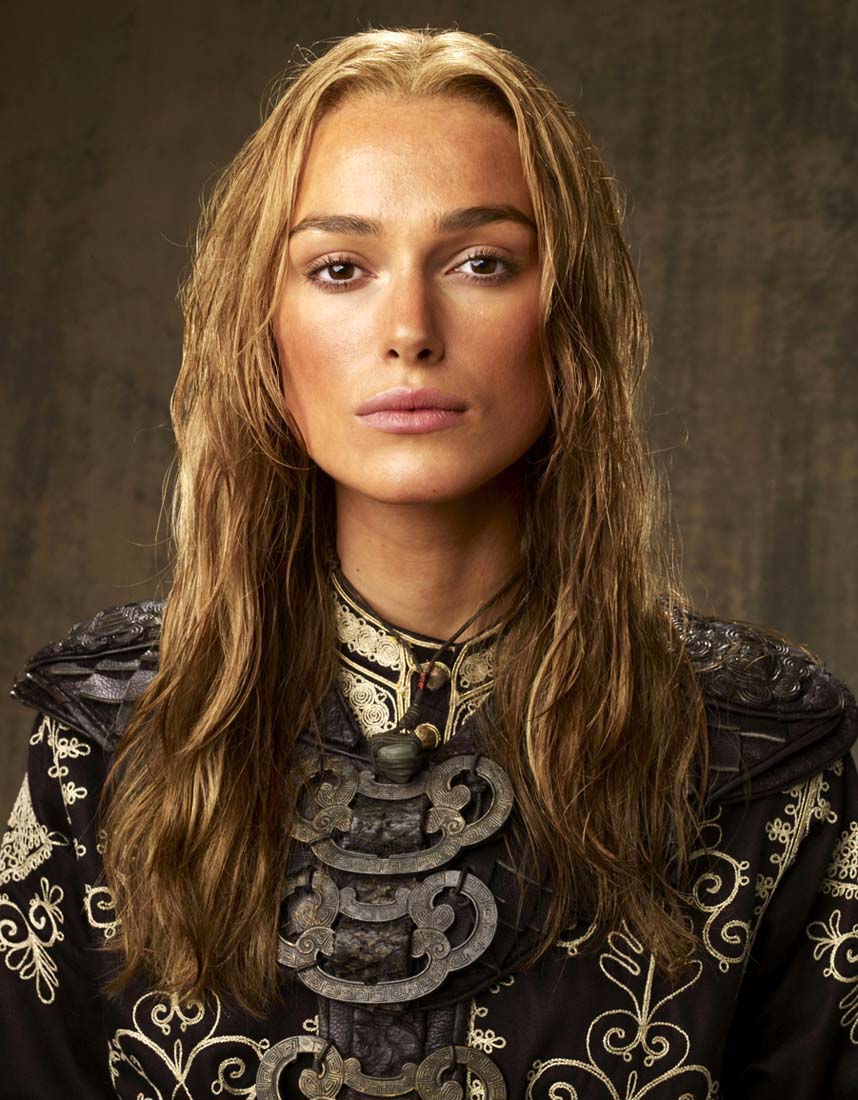 Keira Knightley as Elizabeth Swann in Pirates of the Caribbean Promo Photoshoot