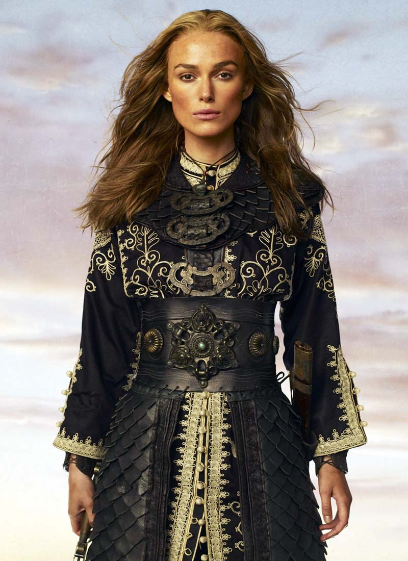 Keira Knightley as Elizabeth Swann in Pirates of the Caribbean Promo Photoshoot