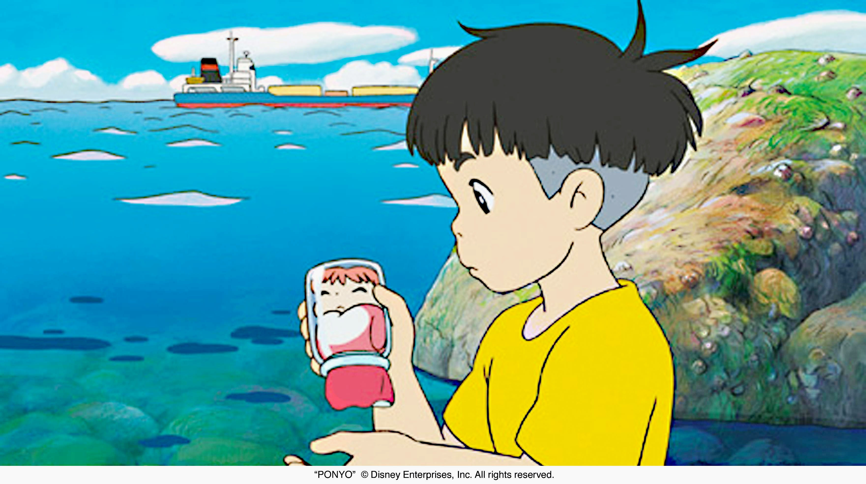A scene from Walt Disney Pictures' Ponyo (2009)