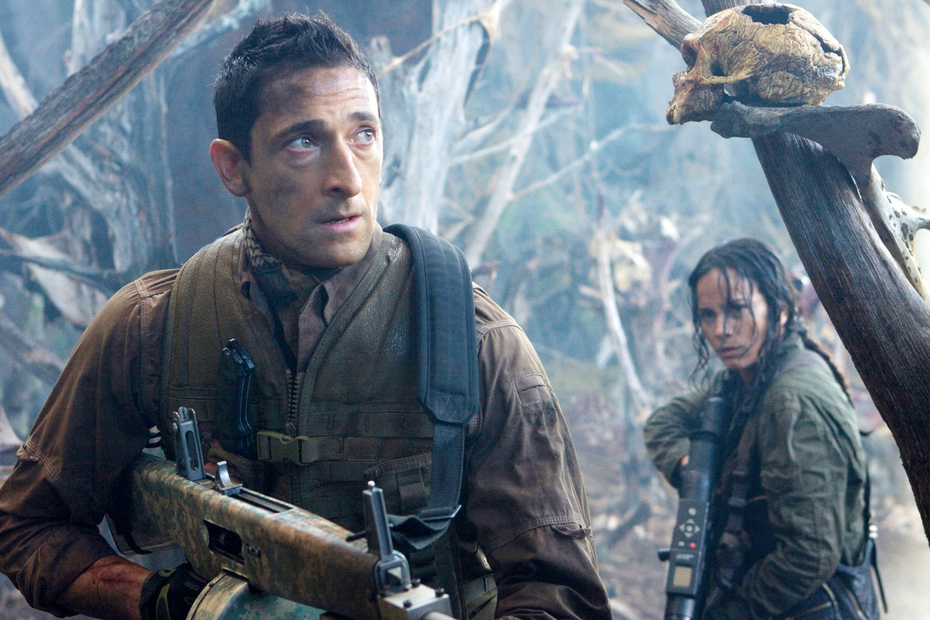 Adrien Brody stars as Royce and Alice Braga stars as Isabelle 20th Century Fox's Predators (2010)