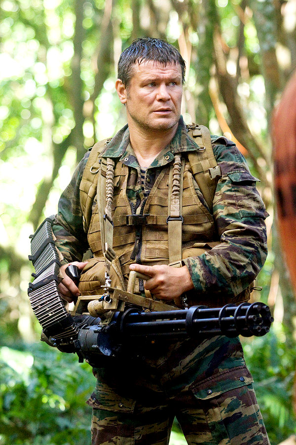 Oleg Taktarov stars as Nikolai in 20th Century Fox's Predators (2010)