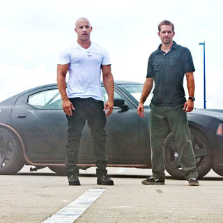 Vin Diesel stars as Dominic Toretto and Paul Walker stars as Brian O'Conner in Universal Pictures' Fast Five (2011)