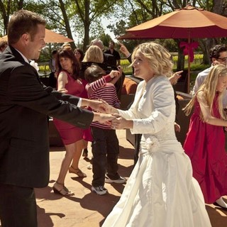 Brad Rowe and Jennie Garth stars as Susan in Hallmark Channel's A Christmas Wedding Tail (2011)
