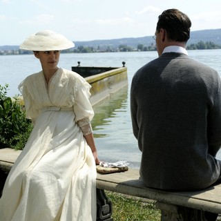Keira Knightley stars as Sabina Spielrein and Michael Fassbender stars as Carl Jung in Sony Pictures Classics' A Dangerous Method (2011)