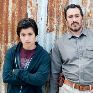 Jose Julian stars as Luis Riquelme and Demian Bichir stars as Carlos Riquelme in Summit Entertainment's A Better Life (2011)