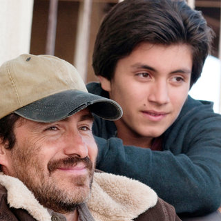 Demian Bichir stars as Carlos Riquelme and Jose Julian stars as Luis Riquelme in Summit Entertainment's A Better Life (2011)