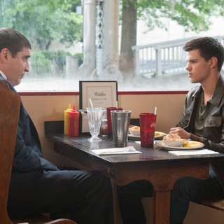 Alfred Molina stars as Frank Burton and Taylor Lautner stars as Nathan in Lionsgate Films' Abduction (2011)