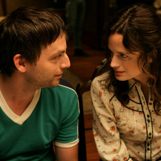 Justin Kirk stars as Jeff Kane and Elizabeth Reaser stars as Liz Clarke in Ambush Entertainment's Against the Current (2009)