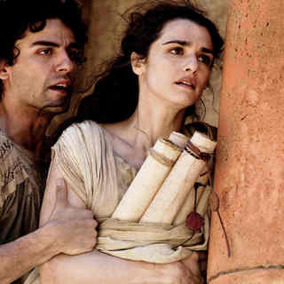 Oscar Isaac stars as Orestes and Rachel Weisz stars as Hypatia in Newmarket Films' Agora (2010)