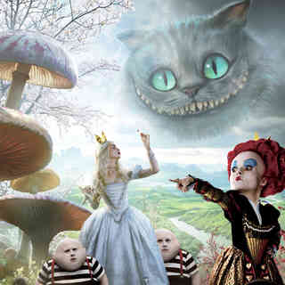 Poster of Alice in Wonderland (2010)