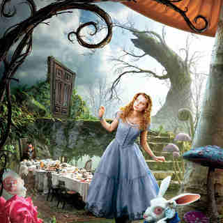 Poster of Alice in Wonderland (2010)