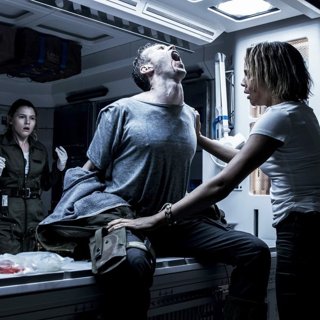 Amy Seimetz, Benjamin Rigby and Carmen Ejogo in 20th Century Fox's Alien: Covenant (2017)