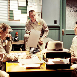 Dan Lauria stars as Chief Dawson and Robert Patrick stars as Vernon in Roadside Attractions' Alien Trespass (2009)