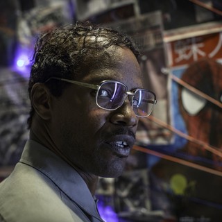Jamie Foxx stars as Max Dillon/Electro in Columbia Pictures' The Amazing Spider-Man 2 (2014). Photo credit by Niko Tavernise.