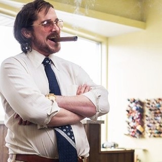 Christian Bale stars as Irving Rosenfeld in Columbia Pictures' American Hustle (2013)