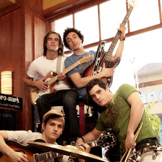 The band Joey - Ricky - Stavros - Drew - The American Mall (2008)