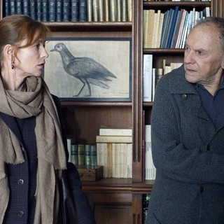 Isabelle Huppert stars as Eva and Jean-Louis Trintignant stars as Georges in Sony Pictures Classics' Amour (2012)