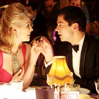 Rosamund Pike stars as Helen and Dominic Cooper stars as Danny in Sony Pictures Classics' An Education (2009). Photo credit by Kerry Brown.