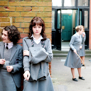 Ellie Kendrick stars as Tina and Carey Mulligan stars as Jenny in Sony Pictures Classics' An Education (2009)