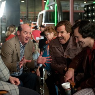 Steve Carell, David Koechner, Will Ferrell and Paul Rudd in Paramount Pictures' Anchorman: The Legend Continues (2013)