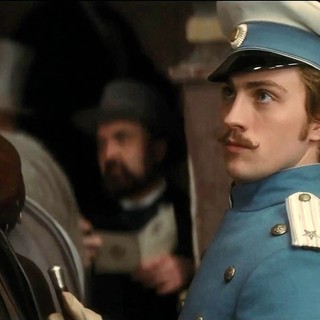 Aaron Johnson stars as Count Vronsky in Focus Features' Anna Karenina (2012)