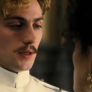 Aaron Johnson stars as Count Vronsky in Focus Features' Anna Karenina (2012)