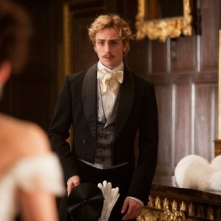 Aaron Johnson stars as Count Vronsky in Focus Features' Anna Karenina (2012)