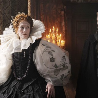 Vanessa Redgrave stars as Queen Elizabeth I and Rhys Ifans stars as Edward de Vere in Columbia Pictures' Anonymous (2011)
