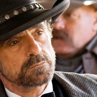 Jeremy Irons stars as Randall Bragg in New Line Cinema's Appaloosa (2008). Photo by Lorey Sebastian.