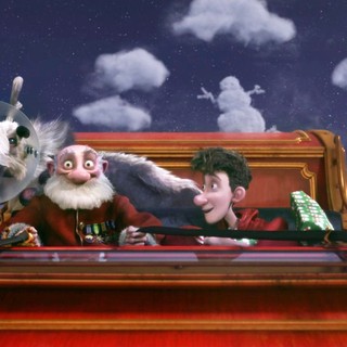 A scene from Sony Pictures' Arthur Christmas (2011)