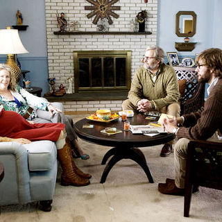 Maya Rudolph, Catherine O'Hara, Jeff Daniels and John Krasinski in Focus Features' Away We Go (2009). Photo credit by Teresa Isasi.