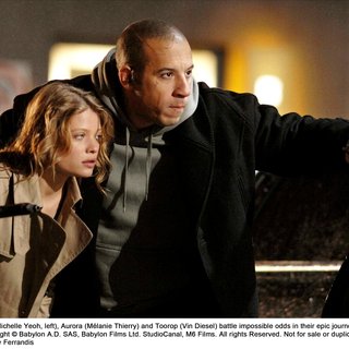 Michelle Yeoh, Melanie Thierry and Vin Diesel in The 20th Century Fox's Babylon A.D. (2008). Photo credit by Guy Ferrandis.
