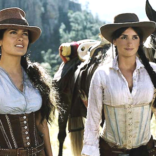 Salma Hayek and Penelope Cruz in The 20th Century Fox's Bandidas (2006)