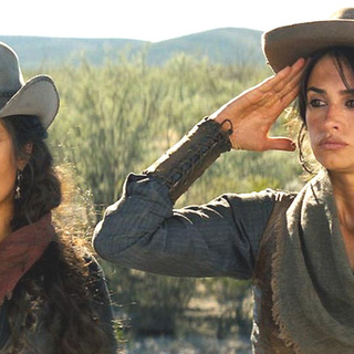 Salma Hayek and Penelope Cruz in The 20th Century Fox's Bandidas (2006)