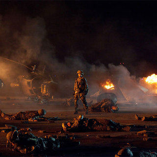 Michelle Rodriguez stars as Technical Sergeant Elena Santos in Columbia Pictures' Battle: Los Angeles (2011)
