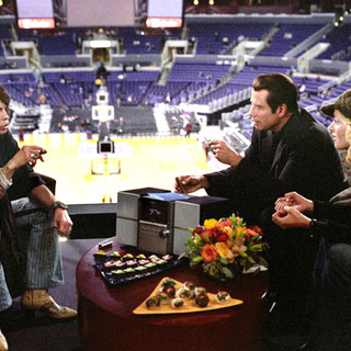 Steven Tyler, John Travolta and Uma Thurman in MGM's Be Cool (2005)