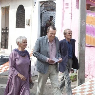 Judi Dench, Tom Wilkinson and Bill Nighy in Fox Searchlight Pictures' The Best Exotic Marigold Hotel (2012). Photo credit by Ishika Mohan.