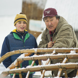 Ahmaogak Sweeney stars as Nathan in Universal Pictures' Big Miracle (2012)