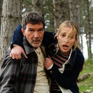 Antonio Banderas stars as Paul and Piper Perabo stars as Laura in Lionsgate Premiere's Black Butterfly (2017)