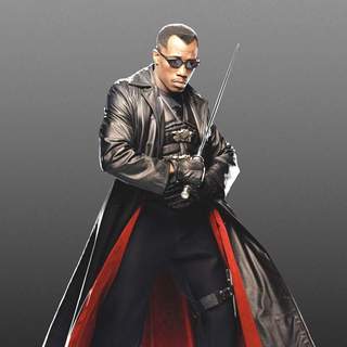 Wesley Snipes as Blade in New Line Cinema's Blade Trinity (2004)
