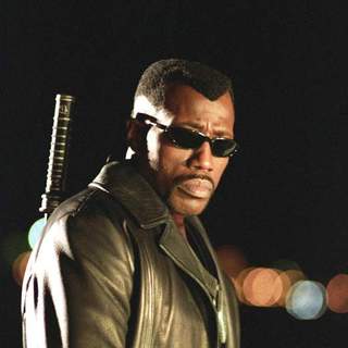 Wesley Snipes as Blade in New Line Cinema's Blade Trinity (2004)