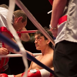 Miles Teller stars as Vinny Pazienza in Open Road Films' Bleed for This (2016)
