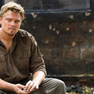 Leonardo DiCaprio as Danny Archer in Warner Bros' Blood Diamond (2006)