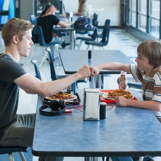 Lucas Till stars as Josh Harvest and Jae Head stars as Tony in eOne Entertainment (2015). Photo credit by Dean Buscher.