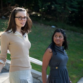 Shanna Collins stars as Brooke Potter and Tiya Sircar stars as Piper Sperling in IFC Films' Breaking the Girls (2013)