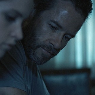 Felicity Jones stars as Sophie and Guy Pearce stars as Keith in Cohen Media Group's Breathe In (2014)