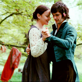 Abbie Cornish stars as Fanny Brawne and Ben Whishaw stars as John Keats in Apparition's Bright Star (2009)