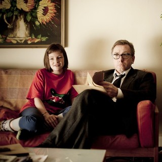 Eloise Laurence stars as Skunk and Tim Roth stars as Archie in Film Movement's Broken (2013)